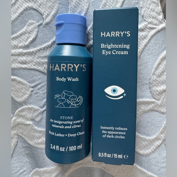Harry’s Brightening eye cream and Body Wash (2 pcs set) New! - Picture 1 of 1